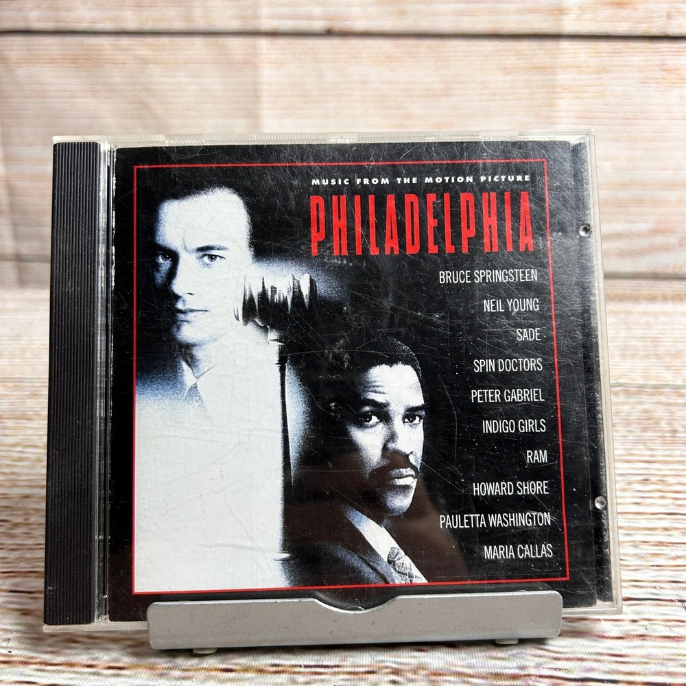 Philadelphia Music‎ From The Motion Picture Soundtrack CD 1993 Springsteen